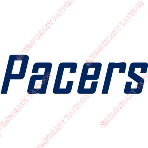 Indiana Pacers Customize Temporary Tattoos Stickers NO.1034